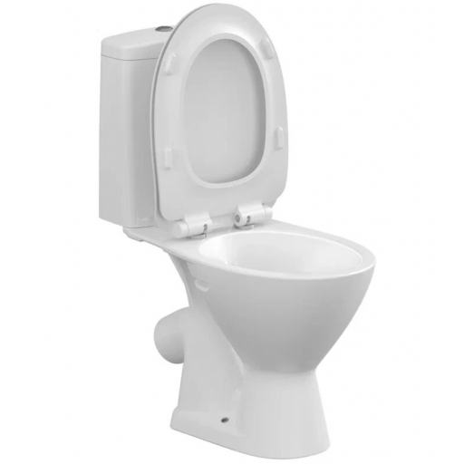 Унитаз-компакт напольный с бачком Церсанит FLAVIS 031 3/6 DPL EO SLIM 64288 с сиденьем Soft Close